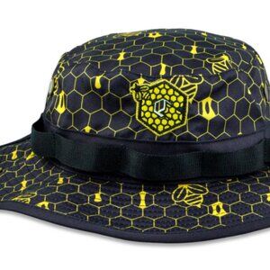 GRASSROOTS CALIFORNIA 16th ANNIVERSARY HONEYCOMB BLACK BOONIE HAT NEW